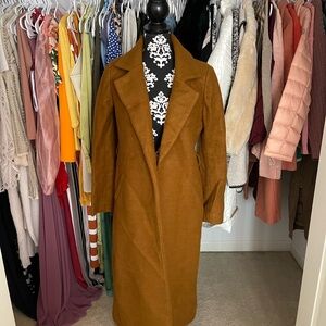 Elegant Women's Tan Coat